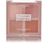 L'OREAL - Palette Highlight et Contour - CHROMATIC BRONZE - 01 Universal