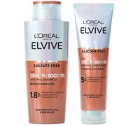 L'Oreal Paris Elvive Growth Booster Conditioner, Anti Hair Loss and Hair Thickening, 150ml