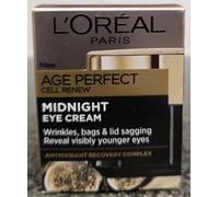 Age Perfect Cell Renew Midnight Eye Cream, Antioxidant Recovery Complex L'Oréal Paris Multi 15ml