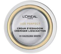 L'Oréal Paris Age Perfect Creamy Eye Shadow 01 Dazzling White Creamy Texture High Coverage Pack of 3 x 4 g