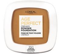 L'Oreal Paris Age Perfect Creamy Powder Foundation with Minerals, Classic Tan, 0.31 oz