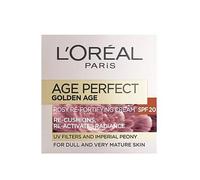L'Oreal Paris Age Perfect Golden Age Day Cream SPF 20 for Mature Skin 50ml, One Colour, Women One Colour