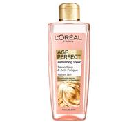 L'Oreal Paris Age Perfect Smoothing and Anti Fatigue Vitamin C Refreshing Toner, Black, Ultra-Invigorating Formula Exfoliates, Smooths, and Energizes the Skin, 200 ml (Pack of 1)
