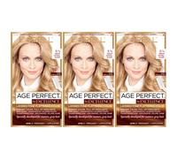 L'Oréal Paris Age Perfect Permanent Hair Color, 8N Medium Blonde (Pack of 3)