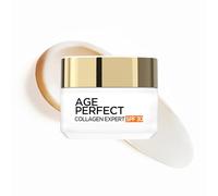 L'Oréal Paris Anti-Aging Face Cream for Mature Skin, Firmer and Smoother Skin, Reduced Age Spots, with SPF30 and Micro-Collagen Peptides, Age Perfect Collagen Expert, 50 ml