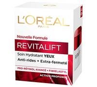 L'Oréal Paris - Anti-Aging Moisturizing Facial Eye Care - Anti-Wrinkle, Extra Firmness & Toning - Enriched with Advanced Pro-Retinol & Fibrelastyl - All Skin Types - Revitalift - 15 ml