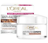 L'Oréal Paris Anti-Falten Experte Tagescreme 65+, Anti-Age Gesichtscreme mit Vitamin Komplex, mildert tiefere Falten, festigt und vitalisiert die Haut, 50ml