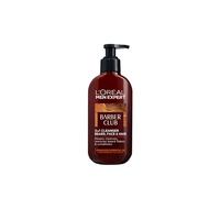 LOréal Men Expert Barber Club Barba-Rostro-Cabellos Shampoo - Pack of 2