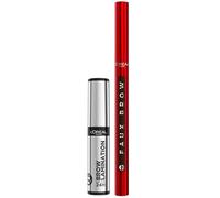 L'Oréal Paris Brow Lamination and Tint, Infallible Brow Lamination Clear Gel for up to 24 Hour Longwear Hold and Infallible Faux Brow for up to 2-day brow Tint Pen, Dark Brunette Bundle