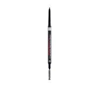 L'Oréal Paris Brow Pencil Infallible 24H for Sparse Brows, 1.0 Ebony | With Micro-Precision, Ultra-Fine 1.5mm Retractable Tip, Spoolie Brush, Smudge-Proof, Long-Lasting