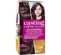 L'Oréal Paris Casting Crème Gloss, Semi-Permanent Hair Dye, Radiant & Natural Colour, Shade: Iced Chocolate 515