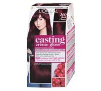 L'ORÉAL PARiS CASTING Crème Gloss Ammonia-free hair dye, Nr.360 Black Cherry, 1 pc. / No. 360 Black Cherry/Creamy formula without ammonia/Optimal coverage of white hair