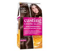 L'Oréal Paris Casting Cream Gloss Tone on Tone Hair Colour - Ammonia Free - Light Brown (500)