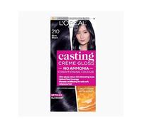 L'Oréal Paris Casting Crème Gloss, Semi-Permanent Hair Dye, Radiant & Natural Colour, No-ammonia, Semi-Permanent Hair Colour Lasts 32 Washes, Shade: 210 Blue Black