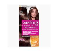 L'Oréal Paris Casting Crème Gloss Semi-Permanent Hair Dye (Various Shades) - 415 Iced Chocolate