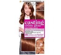 L'Oreal Paris Casting Creme Gloss Semi-Permanent Hair Dye, Brown Hair Dye 634 Chesnut Honey Brown