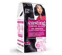 L'Oréal Paris Casting Crème Gloss, Semi-Permanent Hair Dye, Radiant & Natural Colour, No-ammonia, Semi-Permanent Hair Colour Lasts 32 Washes, Shade: 210 Blue Black