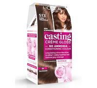 L'Oreal Paris Casting Creme Gloss Semi-Permanent Hair Dye, Brown Hair Dye 513 Iced Truffle