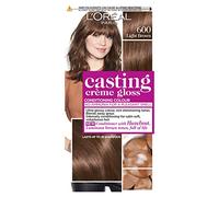 L'Oréal Paris Casting Crème Gloss, Semi-Permanent Hair Dye, Radiant & Natural Colour, No-ammonia, Semi-Permanent Hair Colour Lasts 32 Washes, Shade: Dark Blonde 600