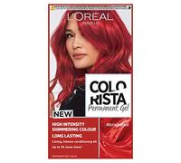 L'Oréal Paris Colorista Permanent Gel Hair Dye, Long-Lasting and Vibrant At-Home Hair Colour, High-Intensity Hues with Up to 3x More Shine, Colour: Bright Red