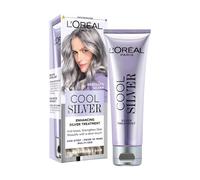 L'Oréal Paris Cool Silver Absolute Silver, Our 1st Enhancing Treatment for Natural Grey Hair, Ammonia-Free Semi-Permanent Colour, Enriched with Cool Dyes & Ceramides