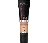 L'Oreal Paris Cover Liquid Foundation, Infallible 24H Matte Cover, Shade 25, 30