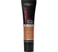 L'Oreal Paris Cover liquid foundation, with 4% niacinamide, durable, natural fi