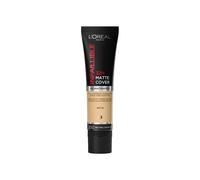 L'Oreal Paris Cover Liquid Foundation, With 4% Niacinamide, Long Lasting, Nat...