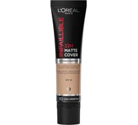L'Oreal Paris Cover Liquid Foundation, With 4% Niacinamide, Long Lasting, Natur