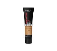 L'Oreal Paris Cover Liquid Foundation, With 4% Niacinamide, Long Lasting, Natural Finish, Available in 20 Shades, SPF 25, Infallible 32H Matte Cover, Shade 310, 30ml