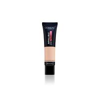 L'Oreal Paris Cover Liquid Foundation, With 4% Niacinamide, Long Lasting, Natural Finish, Available in 20 Shades, SPF 25, Infallible 32H Matte Cover, Shade 110, 30ml