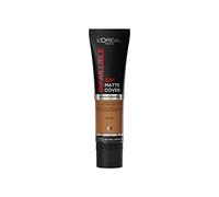 L'Oreal Paris Cover Liquid Foundation, With 4% Niacinamide, Long Lasting, Natural Finish, Available in 20 Shades, SPF 25, Infallible 32H Matte Cover, Shade 315, 30ml