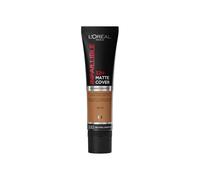 L'Oreal Paris Cover Liquid Foundation, With 4% Niacinamide, Long Lasting, Natural Finish, Available in 20 Shades, SPF 25, Infallible 32H Matte Cover, Shade 330, 30ml