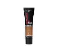 L'Oreal Paris Cover Liquid Foundation, With 4% Niacinamide, Long Lasting, Natural Finish, Available in 20 Shades, SPF 25, Infallible 32H Matte Cover, Shade 330, 30ml