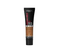 L'Oreal Paris Cover Liquid Foundation, With 4% Niacinamide, Long Lasting, Natural Finish, Available in 20 Shades, SPF 25, Infallible 32H Matte Cover, Shade 315, 30ml