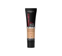 L'Oreal Paris Cover Liquid Foundation, With 4% Niacinamide, Long Lasting, Natural Finish, Available In 20 Shades, Spf 25, Infallible 32H Matte Cover, Shade 135, 30Ml