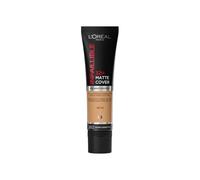 L'Oreal Paris Cover Liquid Foundation, With 4% Niacinamide, Long Lasting, Natural Finish, Available in 20 Shades, SPF 25, Infallible 32H Matte Cover, Shade 260, 30ml