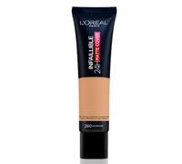 L'Oreal Paris Cover Liquid Foundation, With 4% Niacinamide, Long Lasting, Natural Finish, Available in 20 Shades, SPF 25, Infallible 32H Matte Cover, Shade 260, 30ml