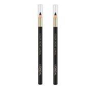 L'Oréal Paris - Crayon Eye-Liner Color Riche Le Khôl 101 Midnight Black - Pack of 2