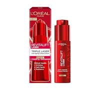 L'Oréal Paris Revitalift Triple Laser Anti-Ageing Creamy-Serum, Melasyl™ + Vitamin C + Niacinamide, Clinical Results, Wrinkles, Dark Spots, Radiance, 50ml