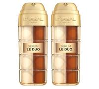 L'Oreal Paris DOUBLE Age Perfect Le Duo Serum Age Defying, Collagen Peptide Booster And Vitamins B3 & C, Instant Firmness, Radiance, Wrinkles Appear Reduced, 30Ml