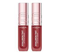 L'Oreal Paris DOUBLE Hyaluron Tint Lip Stain Serum - 521 Bordeaux Pleas 5ml