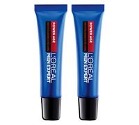 L'Oreal Paris DOUBLE L'Oreal Men Expert Power Age Eye Cream With Hyaluronic Acid, Reduces Fine Lines, Dark Circles & Puffiness, Revitalises Eye Contour, 15Ml