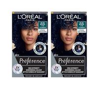 L'Oreal Paris DOUBLE Preference Les Vivids Hair Permanent Hair Dye - 1.102 Blue Black