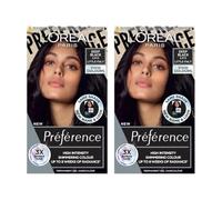 L'Oreal Paris DOUBLE Preference Les Vivids Hair Permanent Hair Dye - 2.013 Deep Black