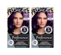 L'Oreal Paris DOUBLE Preference Les Vivids Hair Permanent Hair Dye - 3.16 Magnetic Plum