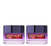 L'Oreal Paris DOUBLE Revitalift Filler Deep Replumping Anti-Ageing Day Cream, Micro, And Micro-Epidermic Hyaluronic Acid, 50Ml, Age 35+