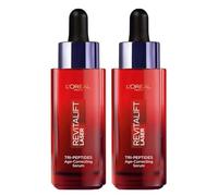 L'Oréal Paris DOUBLE Revitalift Laser Tri-Peptides Age-Correcting Serum, Visibly reduces appearance of wrinkles, Plumps and Evens Skin Tone, Hyaluronic Acid, and Vitamin Cg, 50ml