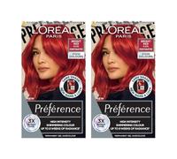 L'Oreal Paris DOUBLE VividsPreference Hair Dye - 8.624 Bright Red
