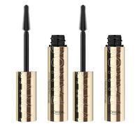 L'Oreal Paris DOUBLE Volumising Mascara, For Intense Volume And A Fanned Out Effect, 1.4X Bigger Looking Eyes, Clump-Free Formula, Suitable For Sensitive Eyes, Volume Million Lashes Panorama